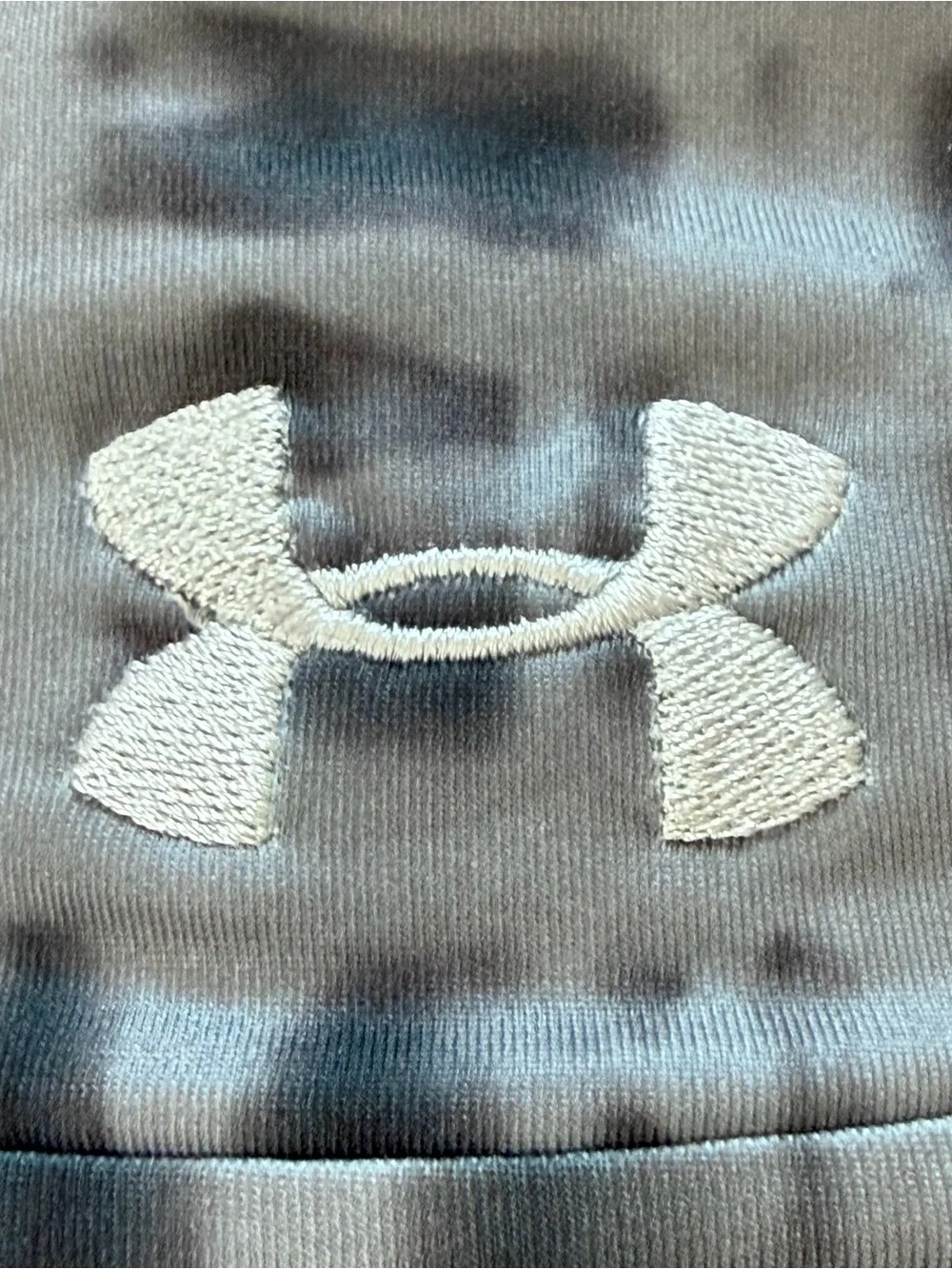 Under Armour ColdGear 1/4 Zip Running Top Thumbholes Grey Print - Small - Picture 6 of 10